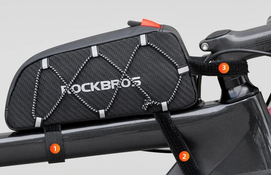 ROCKBROS Bike Bag Front Top Frame Bag Water Repellent